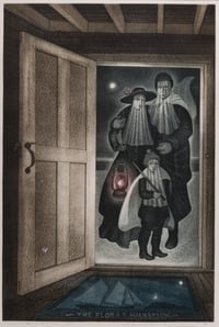 Mummer Family at the Door