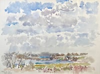 South Saskatchewan River In Spring