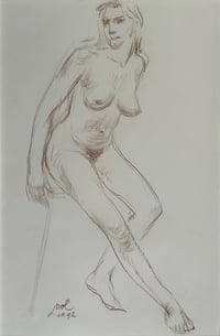 In the Studio, Nude
