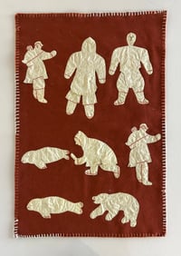 Untitled (Figures, Seals and Polar Bear)