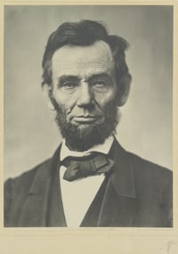 Abraham Lincoln Portrait (1863)