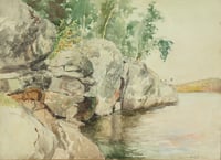 Rocky Shoreline, Lake of the Woods