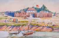 The Old Fort (Fort La Reine, Portage la Prairie, Manitoba)