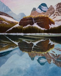 Untitled (Mountains and Lake)
