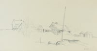Untitled (Prairie Farm in Winter)