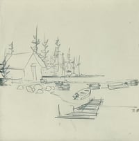 Untitled (Camp, Dock and Boats)