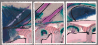 Untitled (triptych abstract)