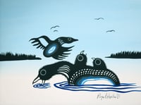 Untitled (Loon Family)