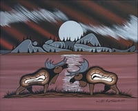 Untitled (Moose Pair)