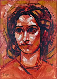 Head of a Girl from the Valley