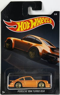 Porsche 934 Turbo RSR Walmart Exclusive Blk Card