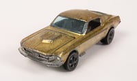 1968 Hot Wheels Redline Custom Mustang Gold