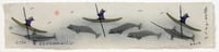 Kayakers with Belugas and Narwhals