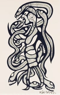 Man with Serpents