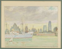 Overseas Vessels in Toronto Harbour