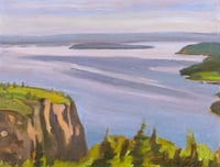 Caribou Island from the Sleeping Giant, Lake Superior, Ont.