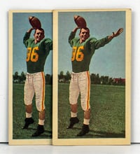 Bernie Faloney CFL Rookie Card (2 copies)