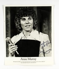 Anne Murray Promotional 8x10 Glossy In-Person (IP) Signed Autograph