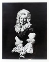 Dolly Parton Signed 8x10 Publicity Photo Consistent with Period IP Examples