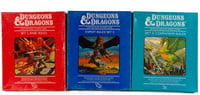 Dungeons & Dragons BECMI Multi-Box Lot (TSR UK / Lake Geneva Export, 1983)