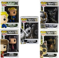 2015-2017 Funko Pop! Games: Fallout 5-Pack Bundle - All Vaulted