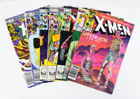 The Uncanny X-Men Key Comics Bundle #162, #168, #169, #171, #173, #181, #186