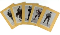 Set of 5 Montreal Canadiens - Crown Brand Hockey Photos