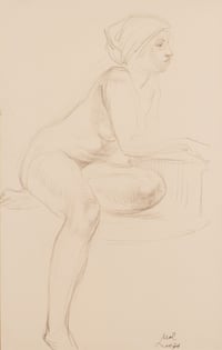 Seated Nude