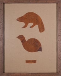 Birchbark Studies (Beaver and Bird)