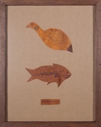 Birchbark Studies (Bird and Fish)