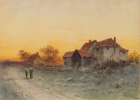 English Village at Evening