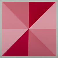 Composition 7486 (Red and Rose Star)