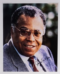 James Earl Jones Signed Headshot
