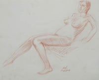 Untitled (Reclining Figure Study)