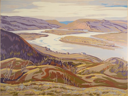 Junction of the Peace and Smoky Rivers
