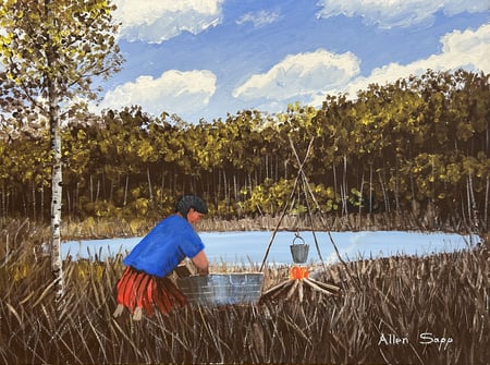 Washing Laundry