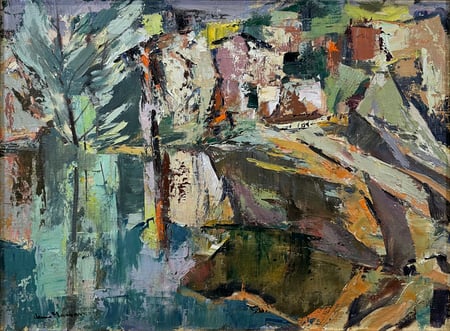 Rocks and Pool
