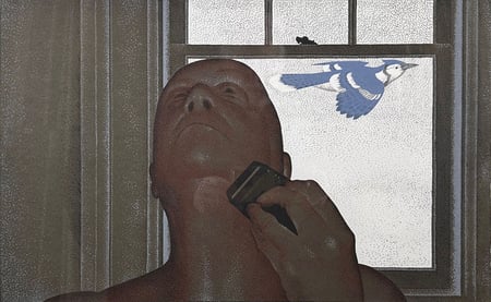 Artist and Bluejay