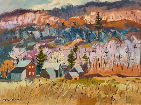 La Montagne en Novembre, Lucerne, Quebec