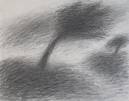 Untitled (landcape with trees)