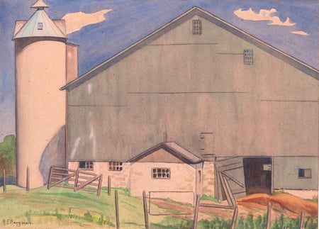 Barn and Silo