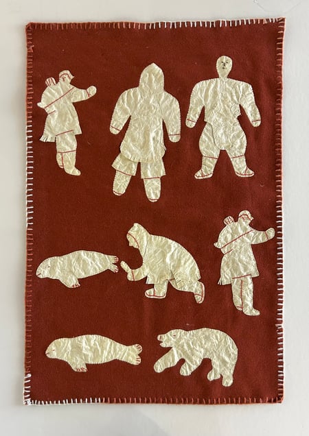 Untitled (Figures, Seals and Polar Bear)