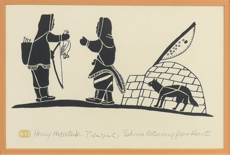 Eskimo Returning From the Hunt