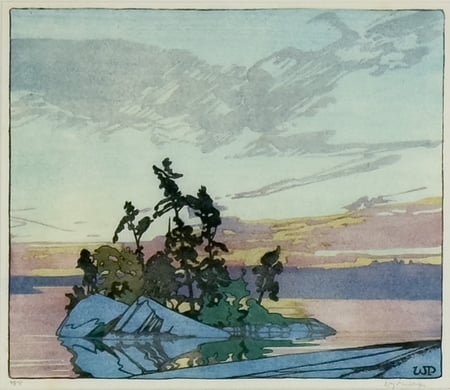 Sunset, Lake of the Woods