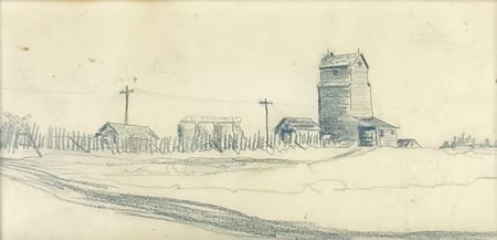 Untitled (Prairie Grain Elevator)