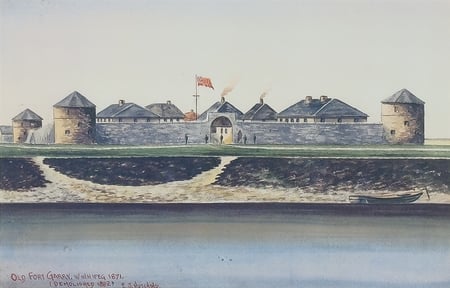 Old Fort Garry, Winnipeg 1871