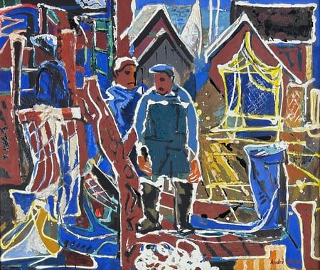 Fishermen at Amhurst Island