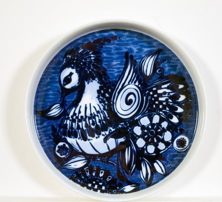 Bird on a Branch (Plate)