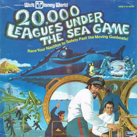 20,000 Leagues Under the Sea Game - Walt Disney World