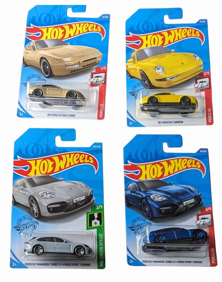 Porsche Hotwheels Lot